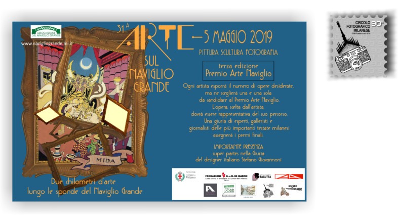 5 MAGGIO 2019 – ORE 9:00 * 20:00 – ARTE SUL NAVIGLIO GRANDE