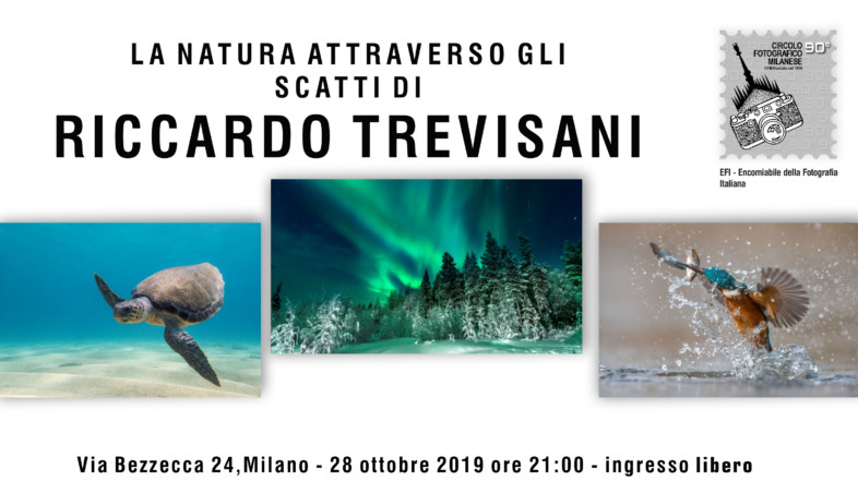 28 OTTOBRE 2019 – ORE 21:00 – RICCARDO TREVISANI, Birdwatching & Wildlife