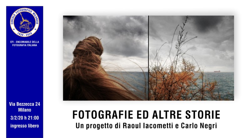 3/2/20 – ore 21:00 – FOTOGRAFIE ED ALTRE STORIE