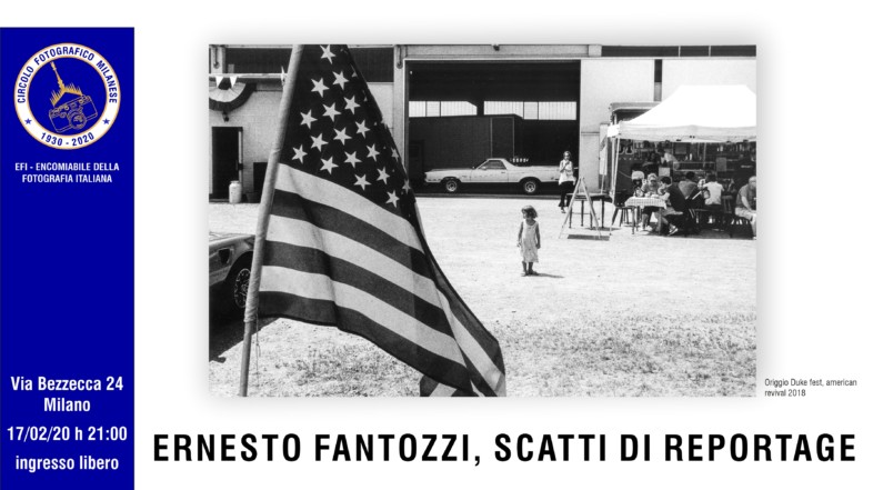 17/02/2020 – ORE 21:00 – ERNESTO FANTOZZI, SCATTI DI REPORTAGE